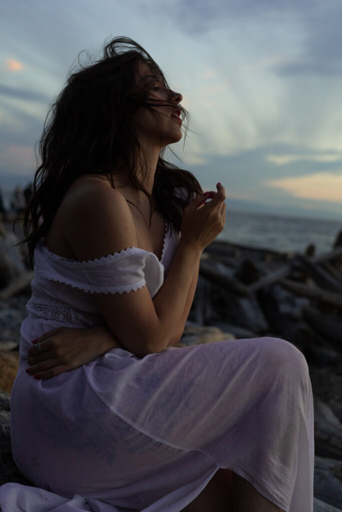 lantern photoshoot, deception pass state park, washington photographer, oregon photographer, creative portraits, portland photographer, creative portrait photographer, moody portraits, sunset photoshoot, coastal portraits