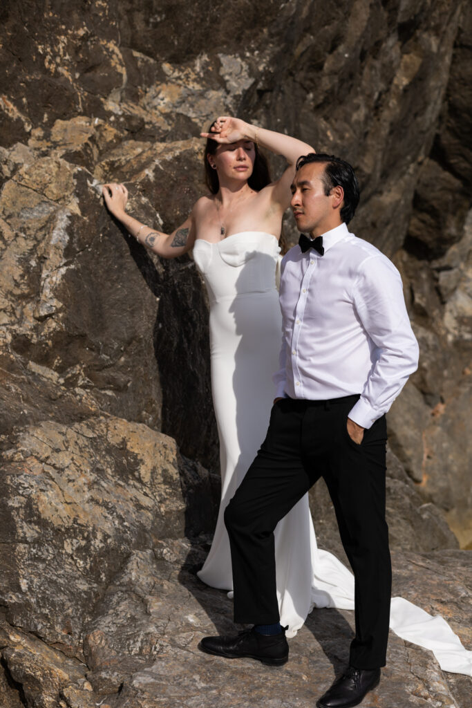 travel elopement photographer, santorini, greece, greece elopement, coastal elopement, cliff sides, elopement photographer, portland photographer, columbia river gorge photographer