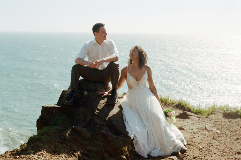Elk flats elopement bridal portraits