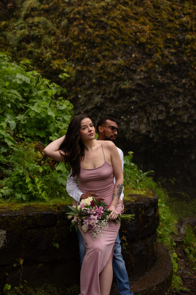 waterfall elopement